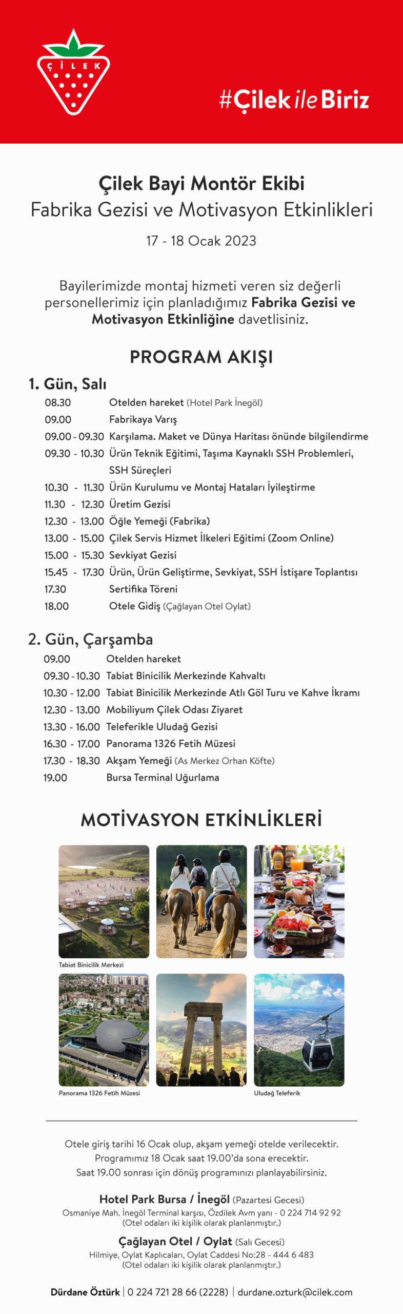 Montör Motivasyon Etkinlikleri